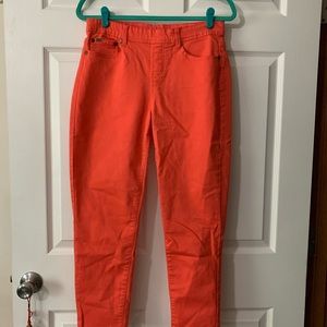 👖DG2 by Diane Gilman 🍊 Great Fitting Stretch Jeans 🍊Orange